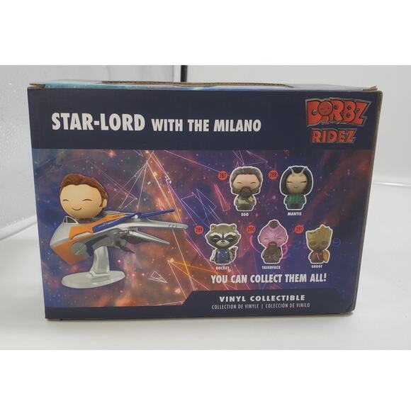 Funko Dorbz Rides Guardians Of The Galaxy V2 Star Lord Milano Exclusive #27 - Picture 3 of 6